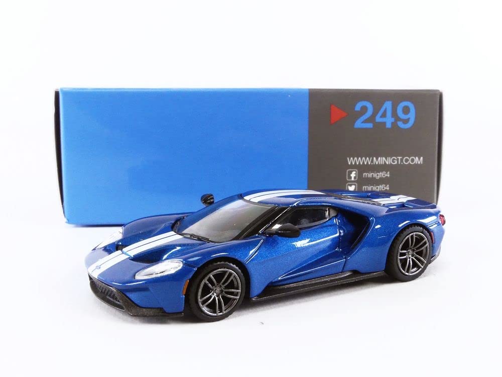 Amazon.co.jp: MINI GT 1/64 Ford GT Liquid Blue (Left Handle